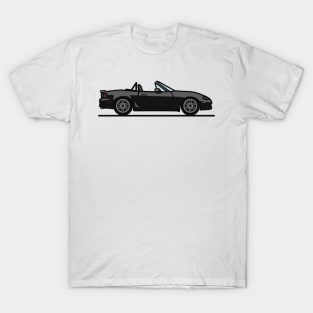 Black Mazdaspeed Mazda Miata Mx-5 T-Shirt